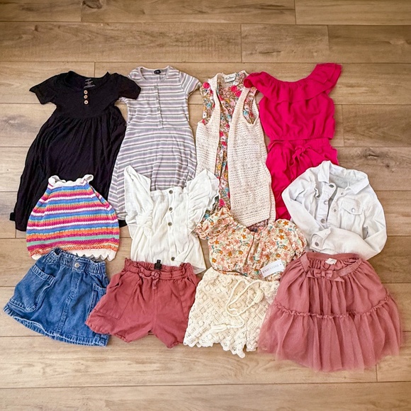 GIRLS PREPPY AND CUTE BACK TO SCHOOL BUNDLE SIZE MEDIUM 7/8 - Picture 1 of 5
